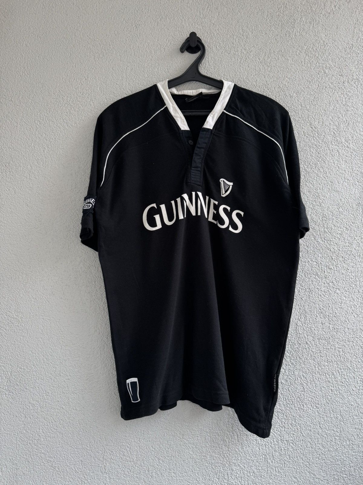 Vintage Vintage Guinness T Shirt Rugby Ireland Beer Size US M / EU 48-50 / 2 - 1 Thumbnail