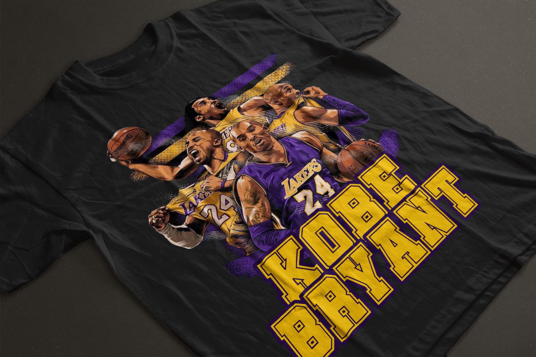 Designer × Vintage Basketball Graphic Tee for True Fans Size US L / EU 52-54 / 3 - 1 Thumbnail