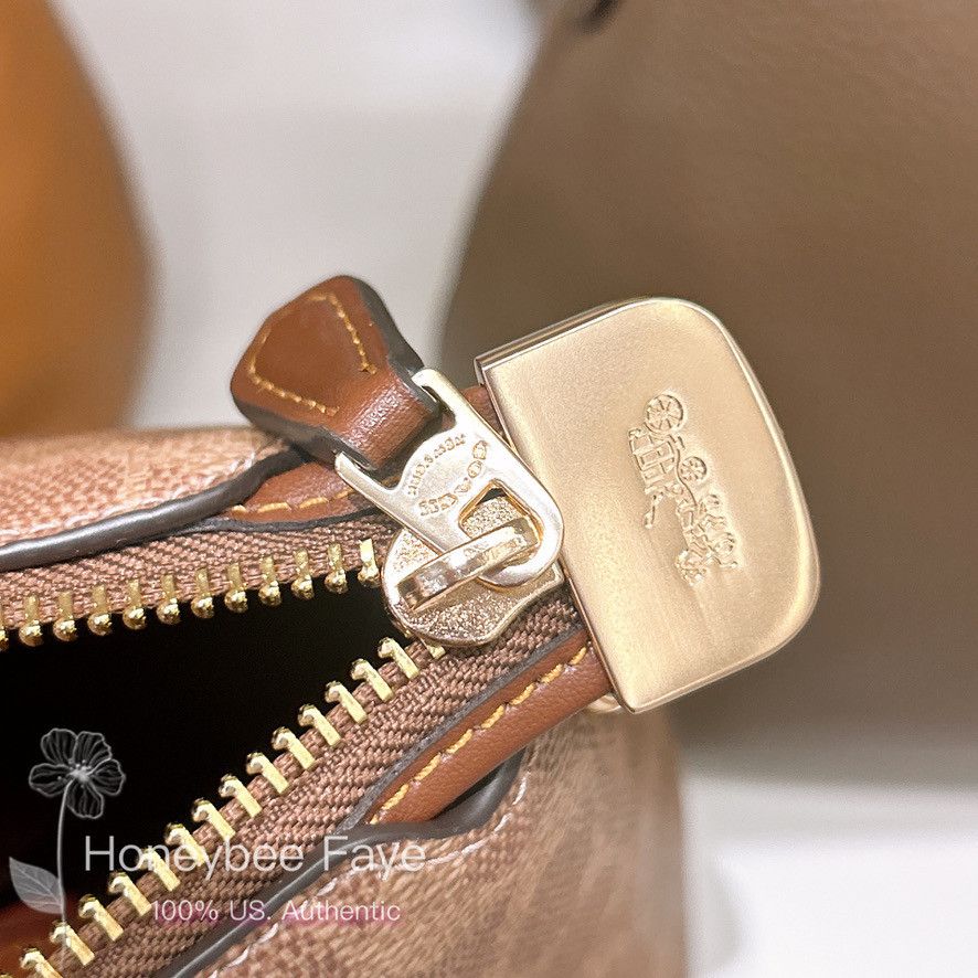 Coach Georgia Satchel In Signature Canvas CW422 Size ONE SIZE - 6 Thumbnail