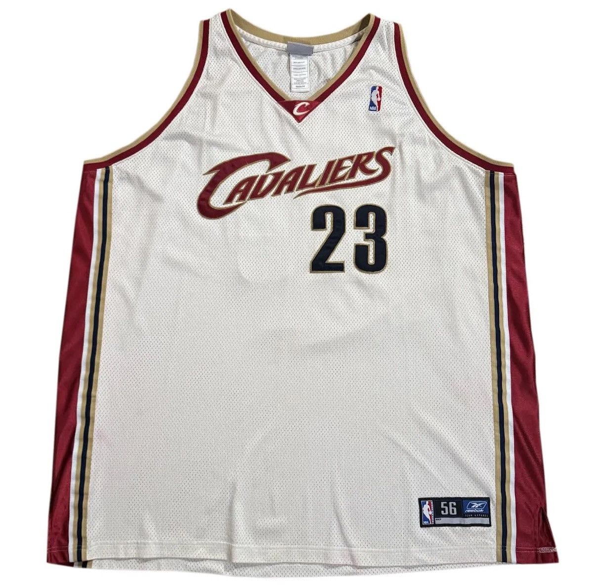 Vintage Reebok Cleveland Cavaliers Lebron James Jersey 56