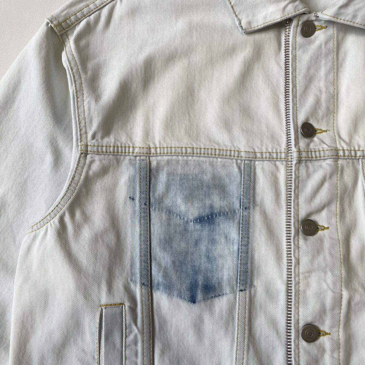 Maison Margiela S/S 19 Re Worked Denim Jacket Size US M / EU 48-50 / 2 - 11 Thumbnail