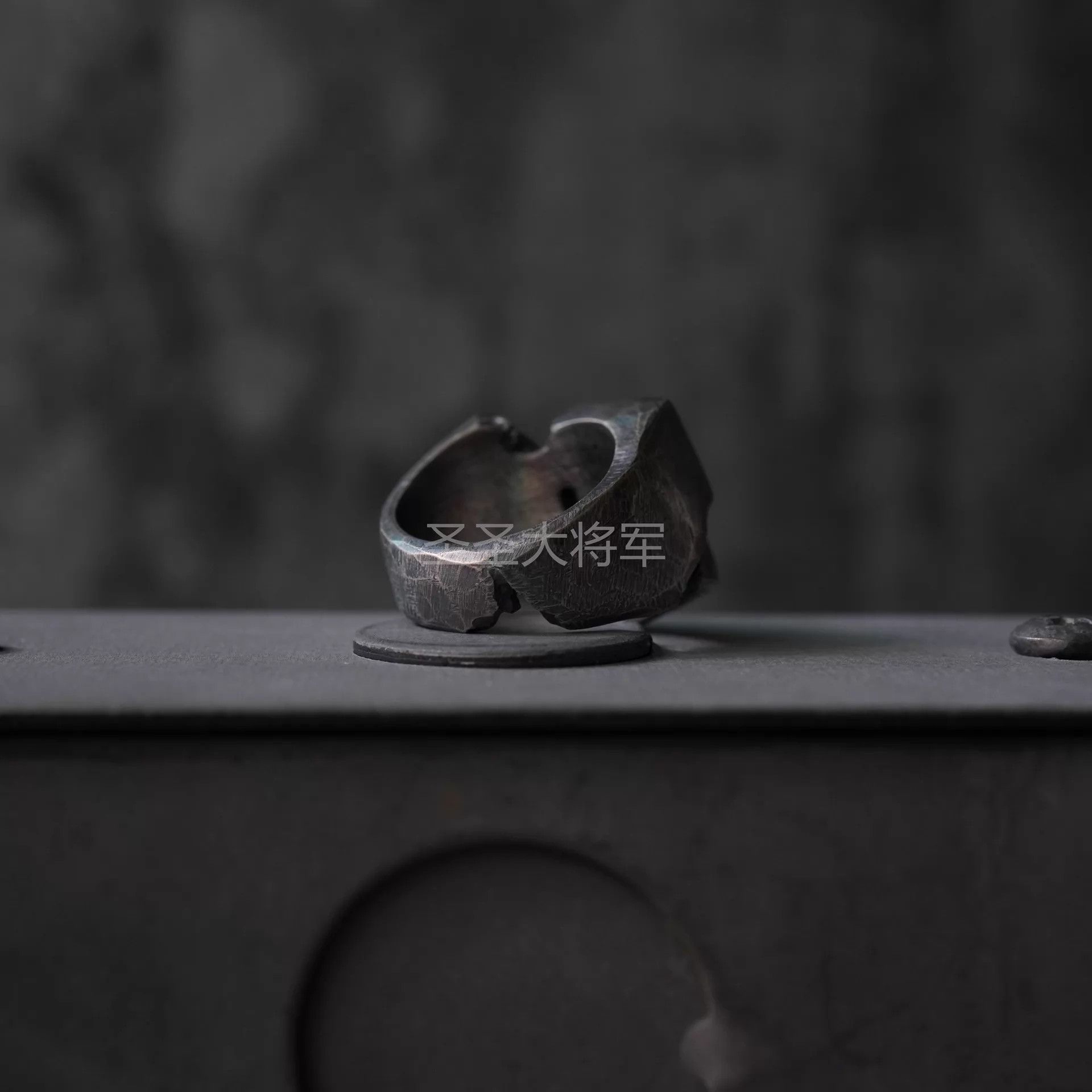 Gothmos Gothmos Korean Artisan Broken 925 Silver Ring US7 Last New Size ONE SIZE - 7 Thumbnail