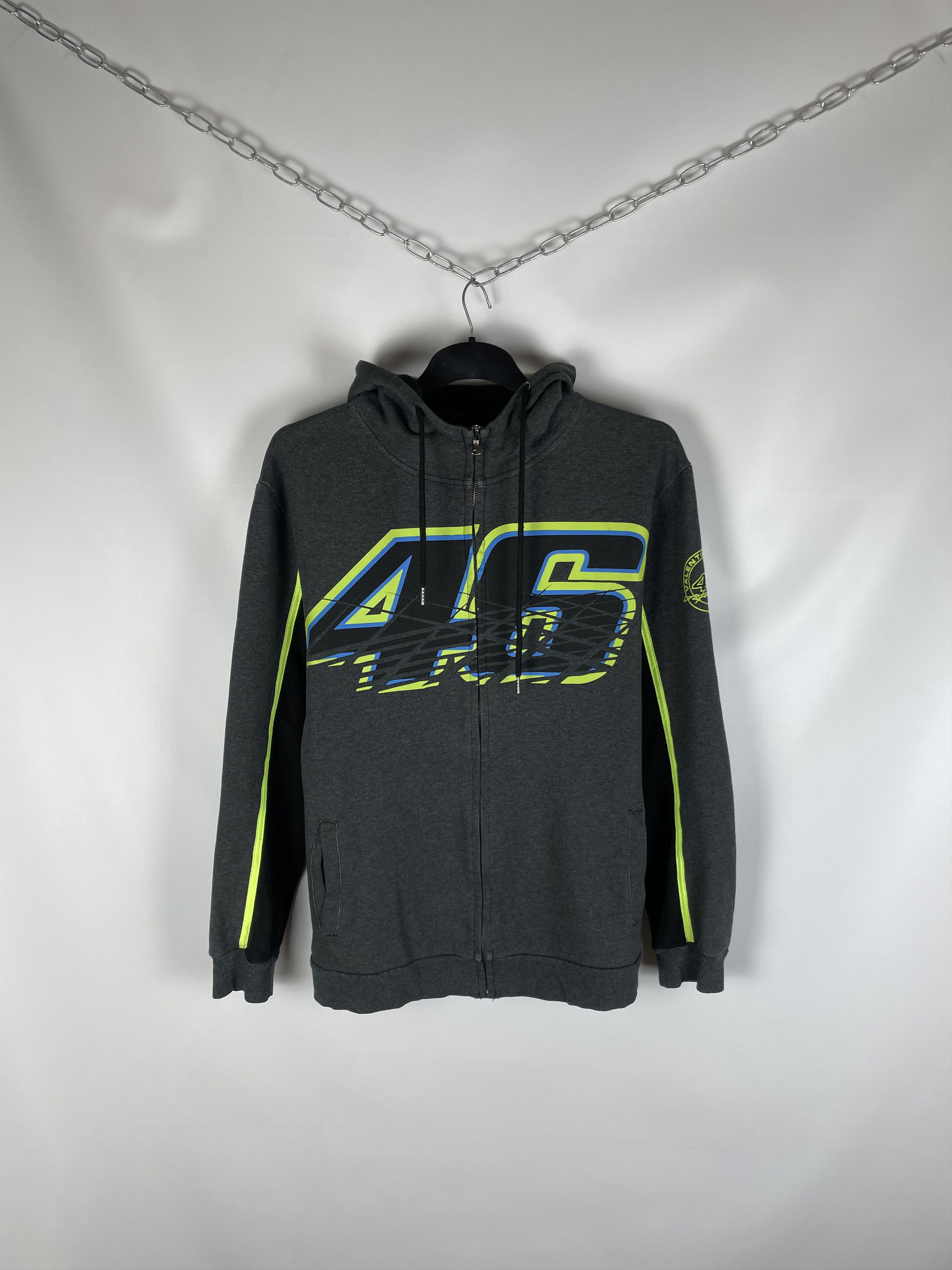 Vintage Vintage 46 Valentino Rossi Racing Hoodies Size US XXL / EU 58 / 5 - 1 Thumbnail