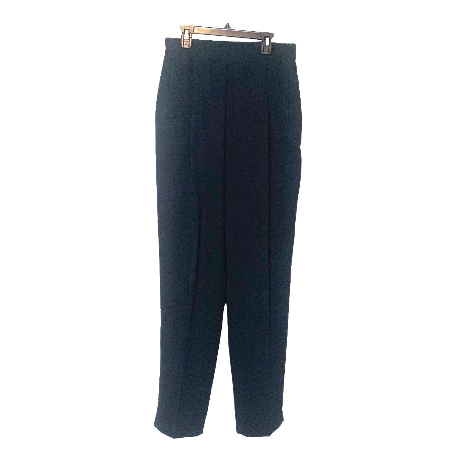 Harve Benard Harve Benard black high waist pleated pants size 8 Size 30" / US 8 / IT 44 - 1 Thumbnail