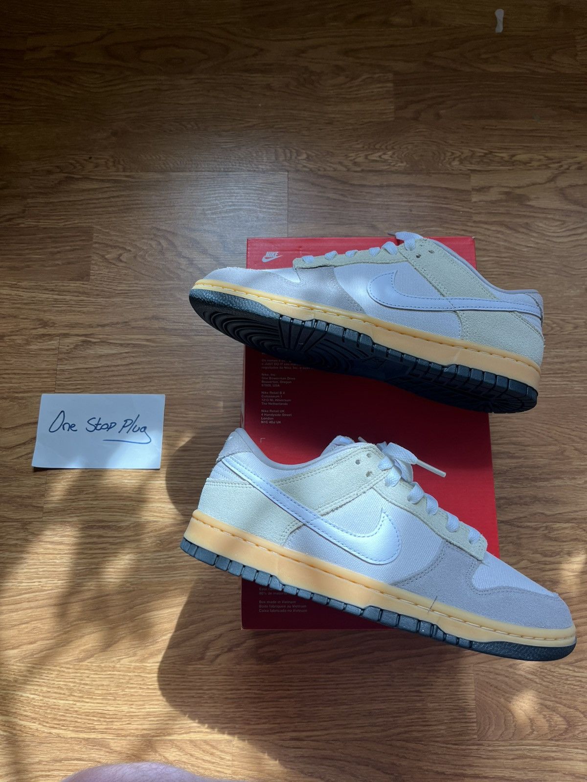 Dunk Low Suede & Canvas