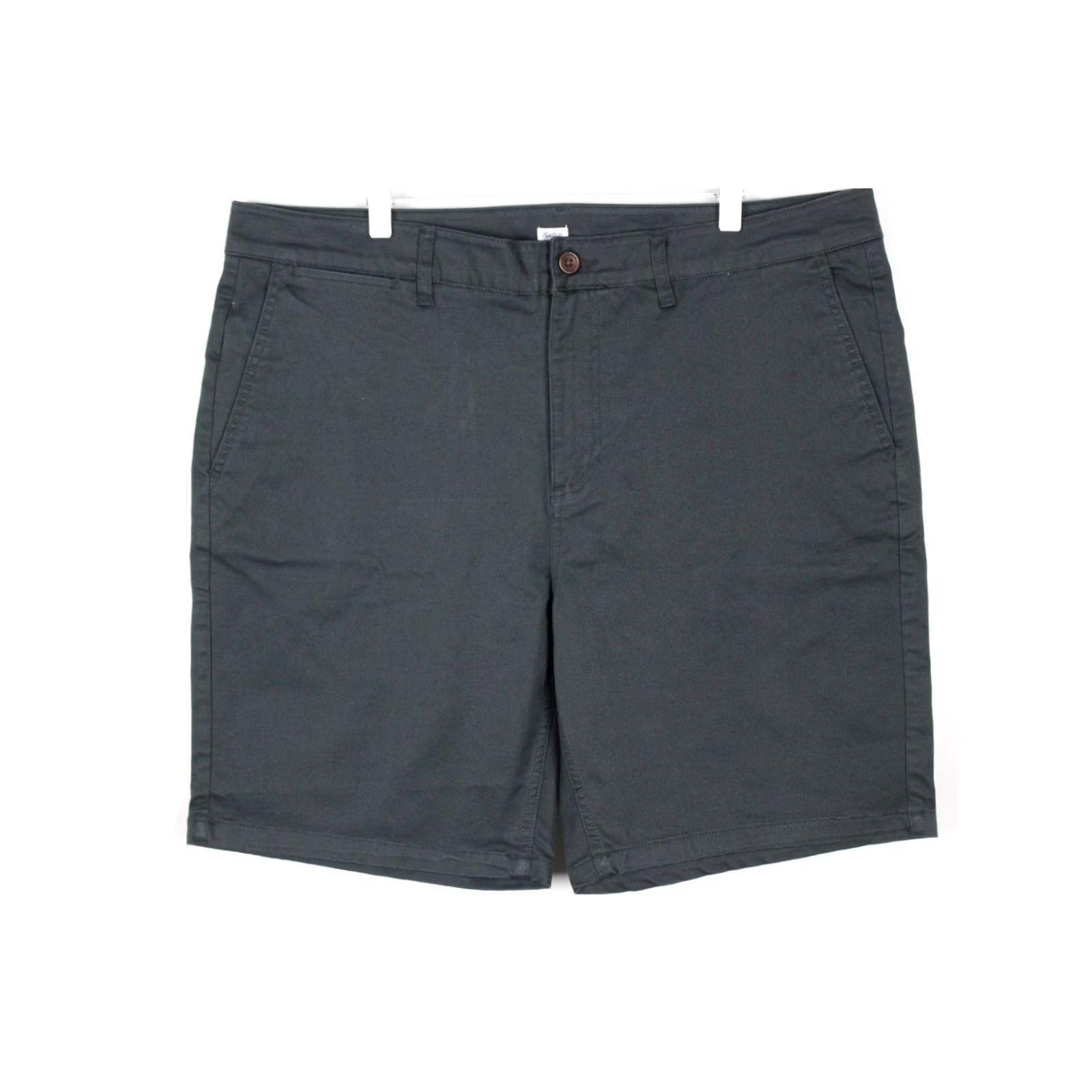 Katin Katin Mens 8.5" Court Chino Shorts Size 38 Washed Black Stretch Flat Front Size US 38 / EU 54 - 5 Thumbnail