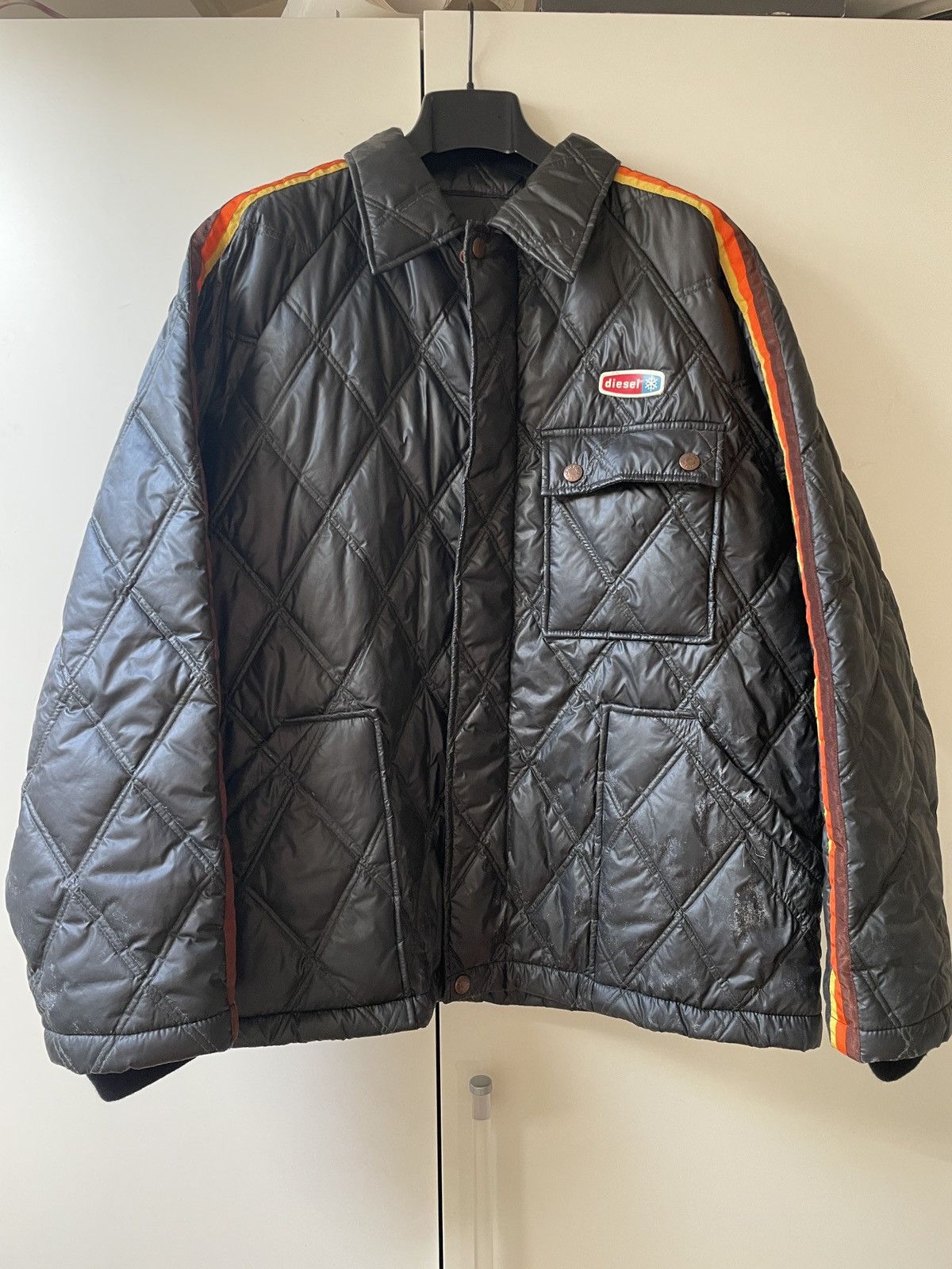 Diesel × Vintage Diesel vintage quilted jacket VERY RARE Size US L / EU 52-54 / 3 - 1 Thumbnail