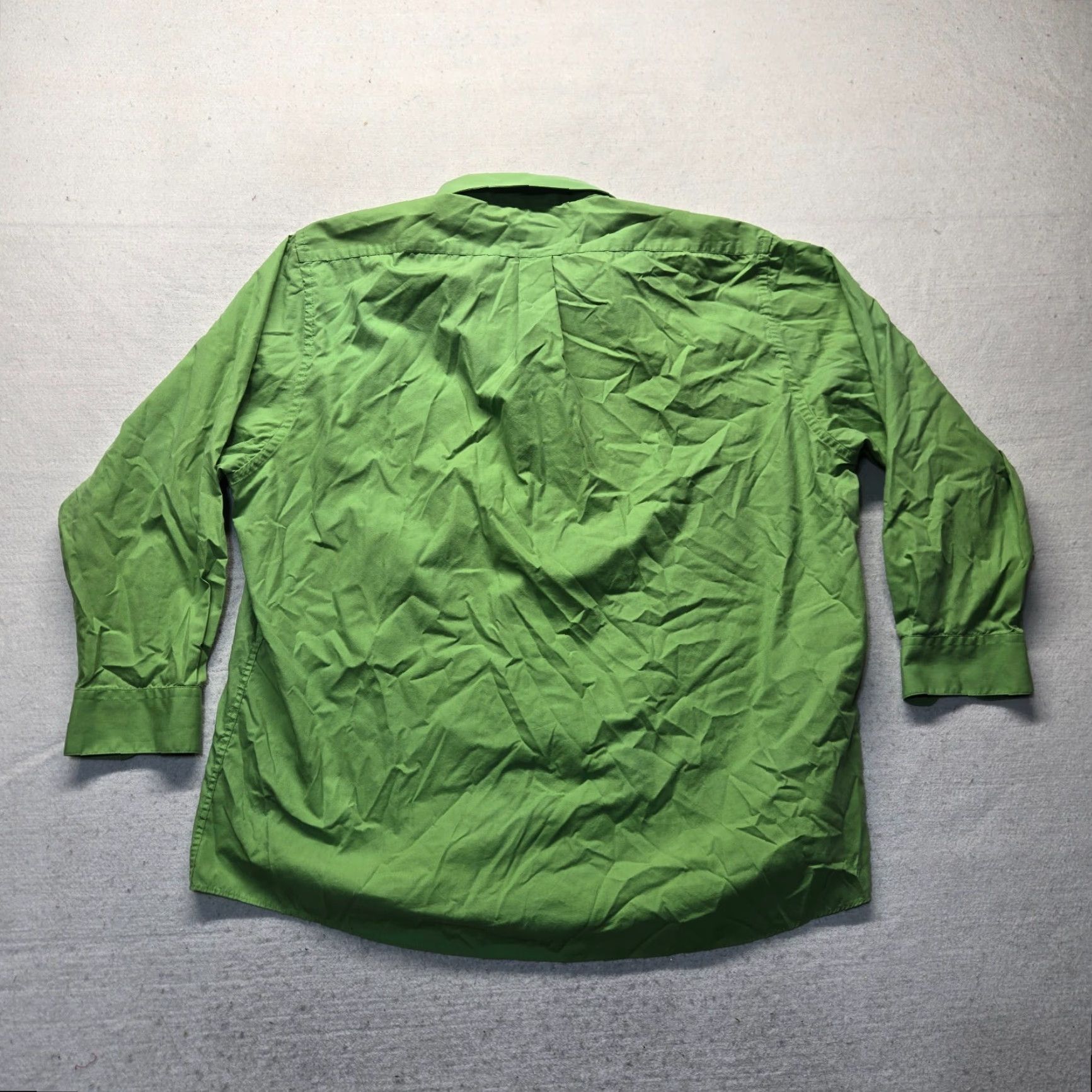 Alexander Julian Alexander Julian Shirt Men's 2XL Solid Green Button-Up Casual Formal Business Workwear 18 18.5 XXL 2XL Colourful Logo Modern Classic Size US XXL / EU 58 / 5 - 7 Thumbnail