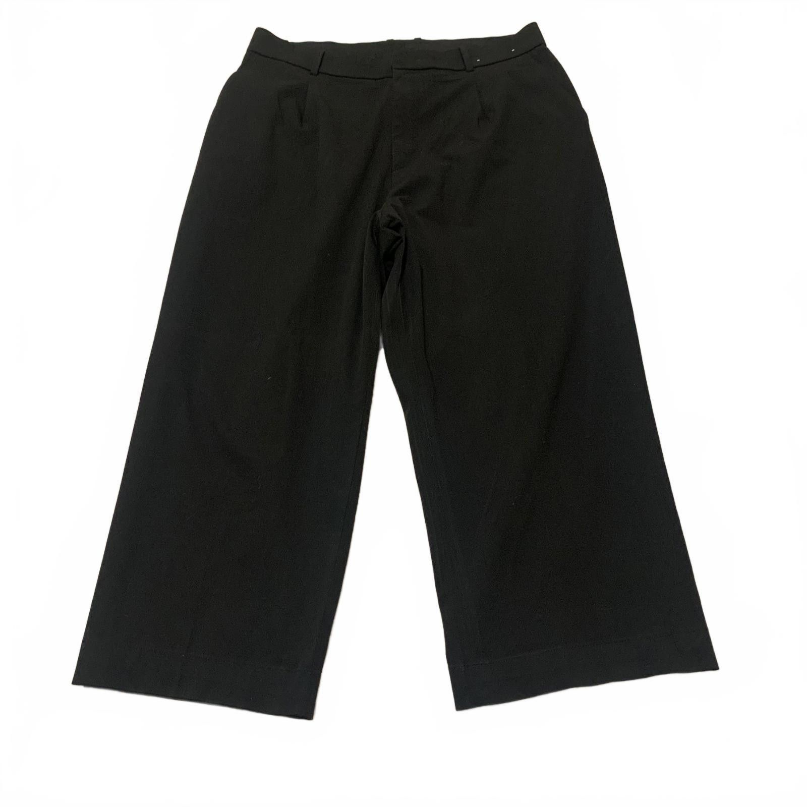 Uniqlo Uniqlo Women's Size ? Black Wide Leg Women's Pants Size 30" / US 8 / IT 44 - 1 Thumbnail