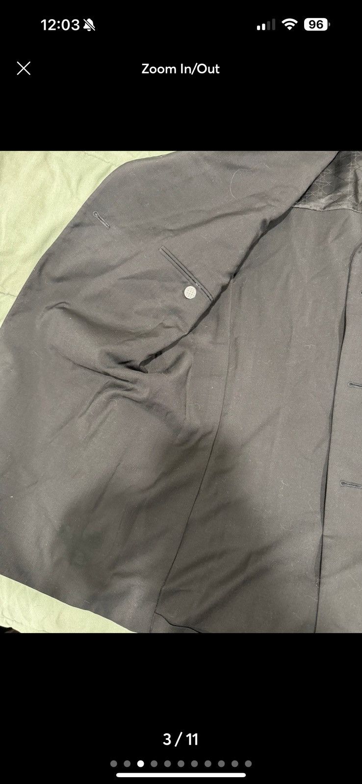 Dior Dior Workwear men jacket wool blazer Size 40R - 3 Thumbnail