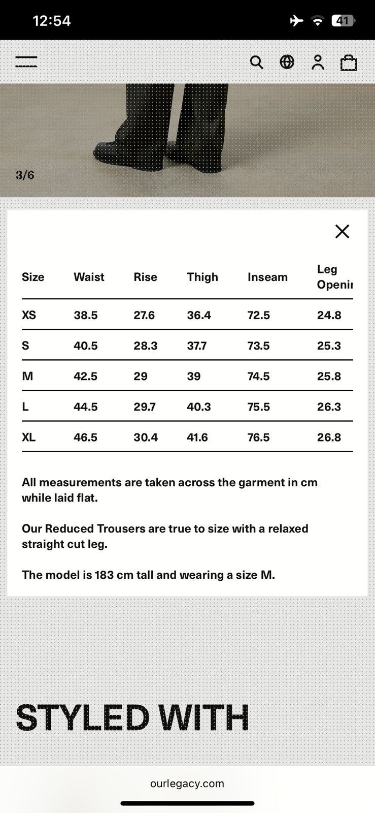 Our Legacy OUR Legacy WORKSHOP wool pants Size US 33 - 8 Thumbnail