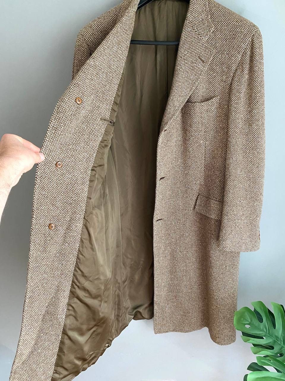 Kiton KITON Napoli 100%Cashmere Men's Brown Overcoat, Size 54 / 8R Size US L / EU 52-54 / 3 - 17 Thumbnail