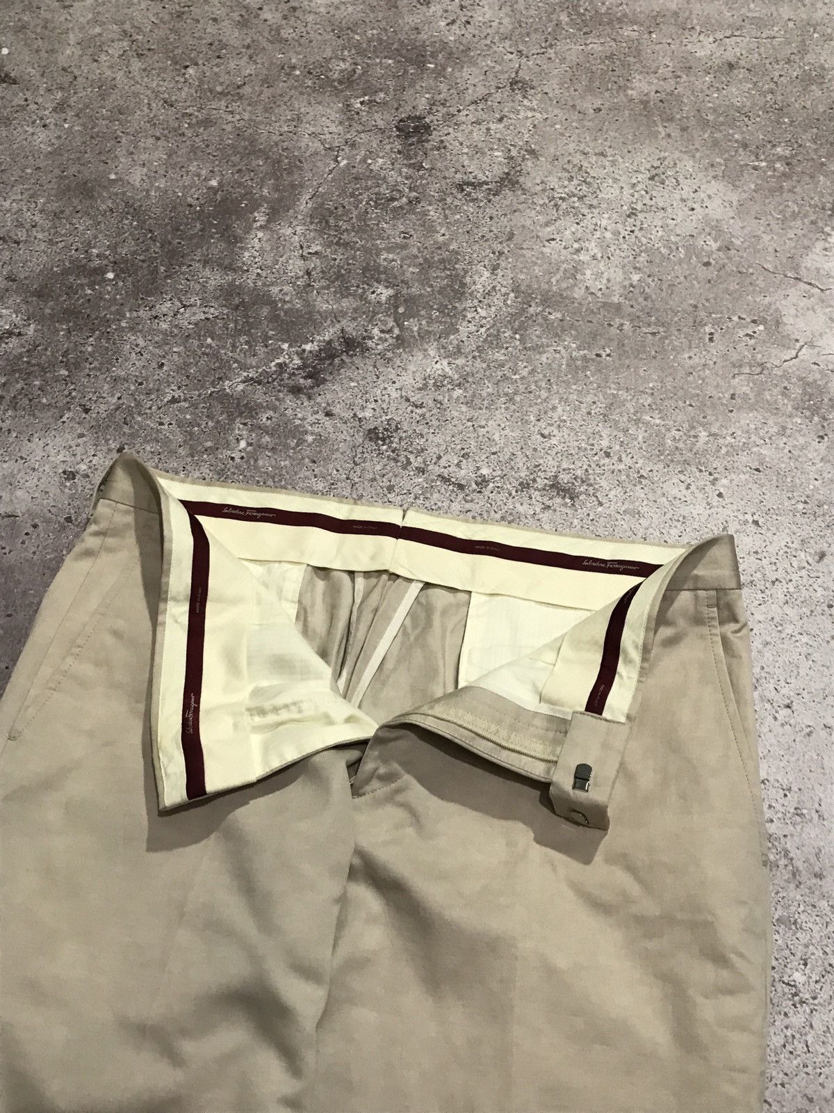 Salvatore Ferragamo Vintage 90s Salvatore Ferragamo Classic Pants Size US 32 / EU 48 - 5 Thumbnail