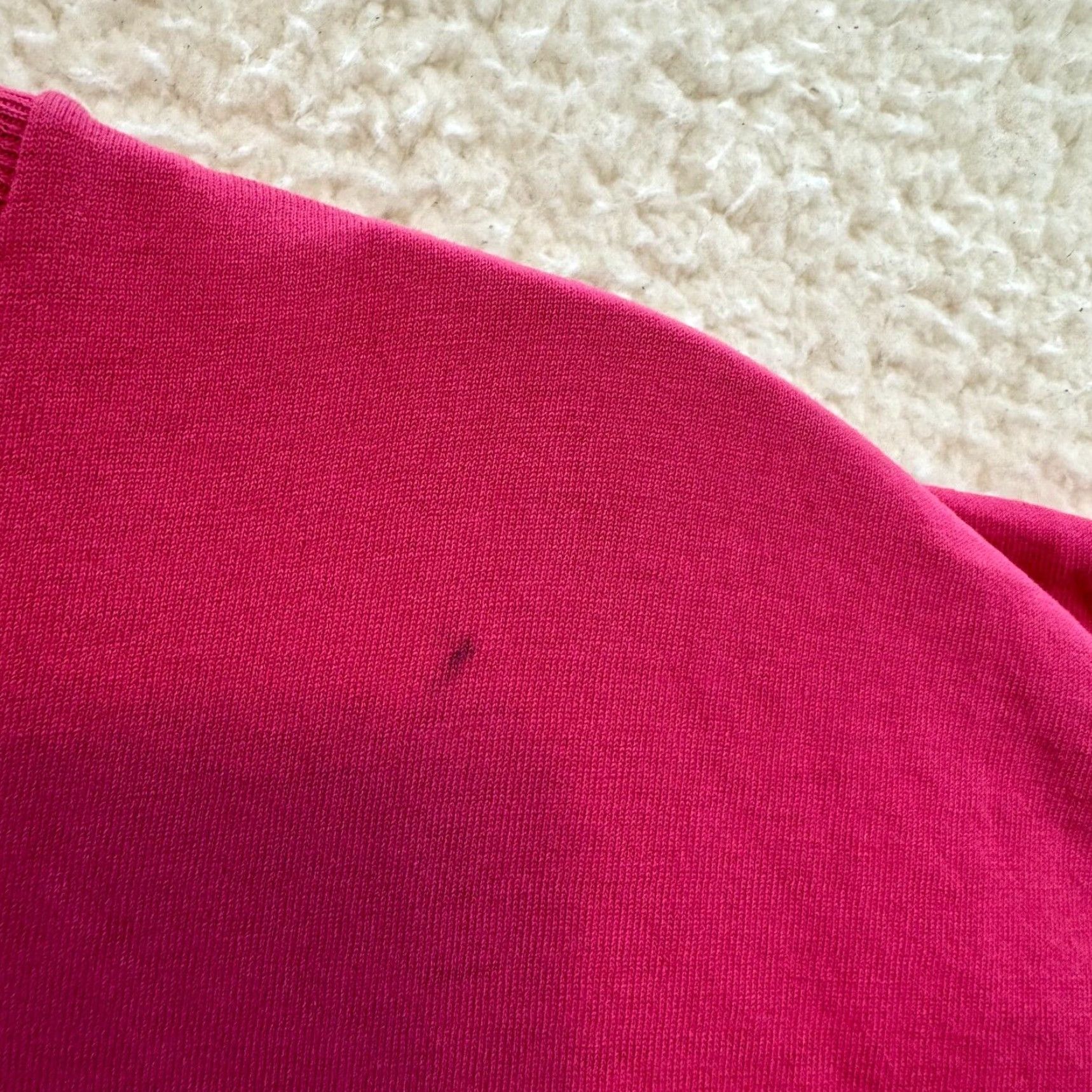 Jerzees VINTAGE Jerzees 50/50 Blank T-Shirt XL Magenta Pink Short Sleeve Crew Neck Unisex 1990s Size US XL / EU 56 / 4 - 4 Thumbnail