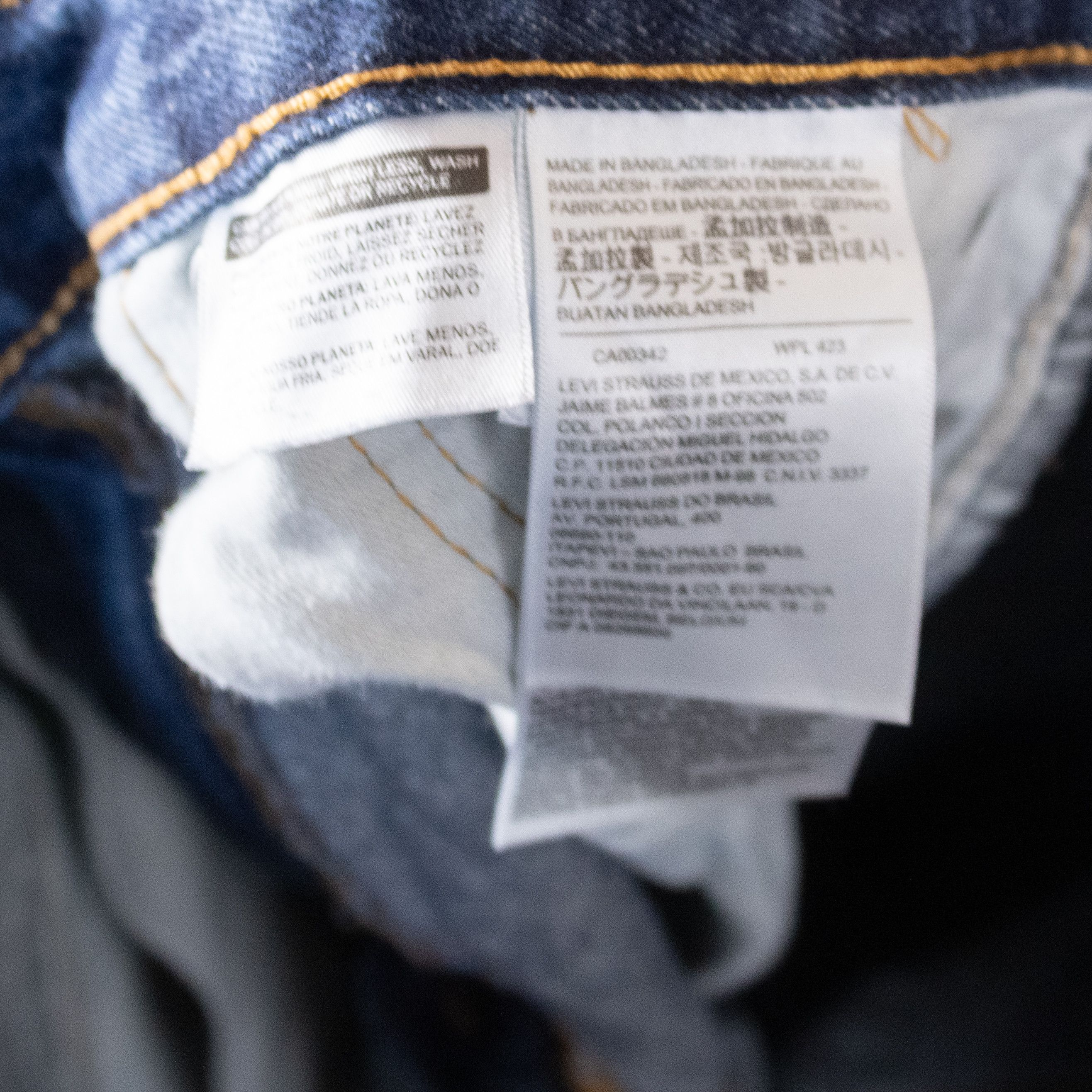 Levi's Levis Cut Off Baggy Indigo Distressed Jorts Shorts Size US 36 / EU 52 - 6 Thumbnail