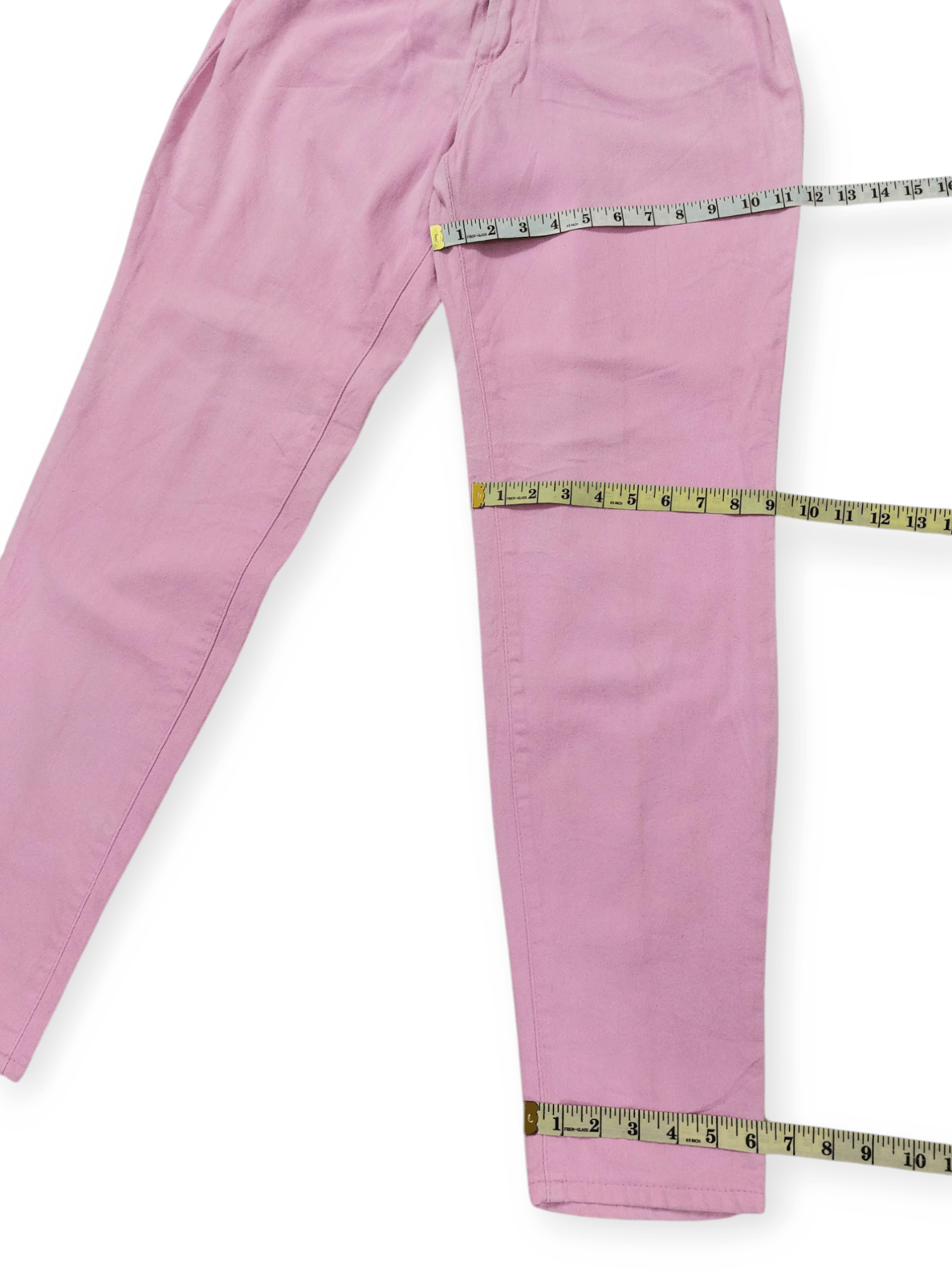 Versace 🔥 VTG 🔥 Versace Jeans Couture Pinky Denim Pants Size 29" - 14 Thumbnail