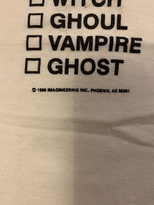 Other Vintage Generic Halloween Costume t-shirt 1986 Size M / US 6-8 / IT 42-44 - 4 Thumbnail
