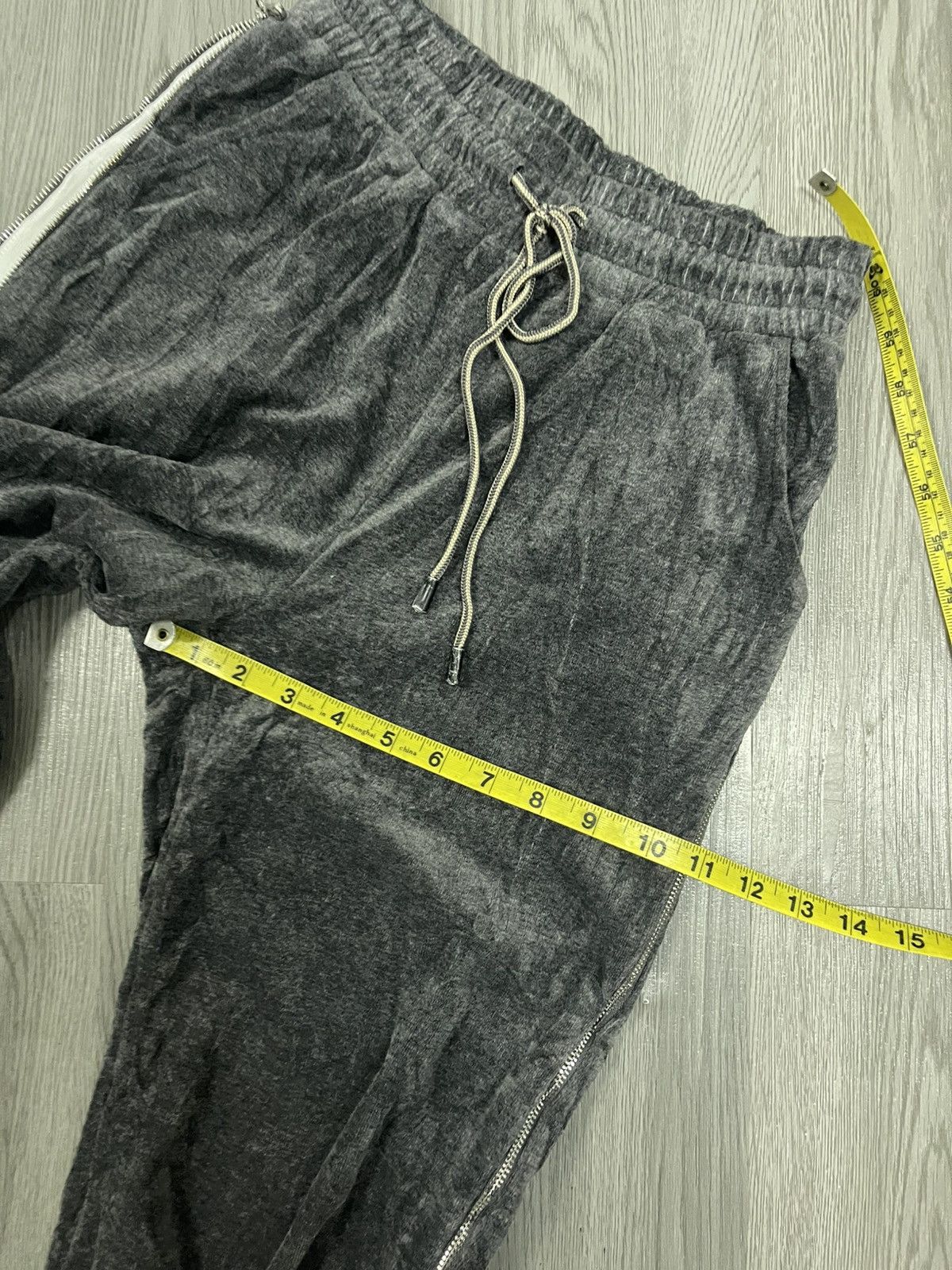 Celine Last drop⚡️Celine Side Zipped Velvet Jogger Pant Size US 30 / EU 46 - 16 Thumbnail
