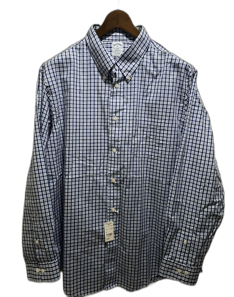 Brooks Brothers Brooks Brothers Long Sleeve Cotton Shirt Size US XL / EU 56 / 4 - 1 Thumbnail