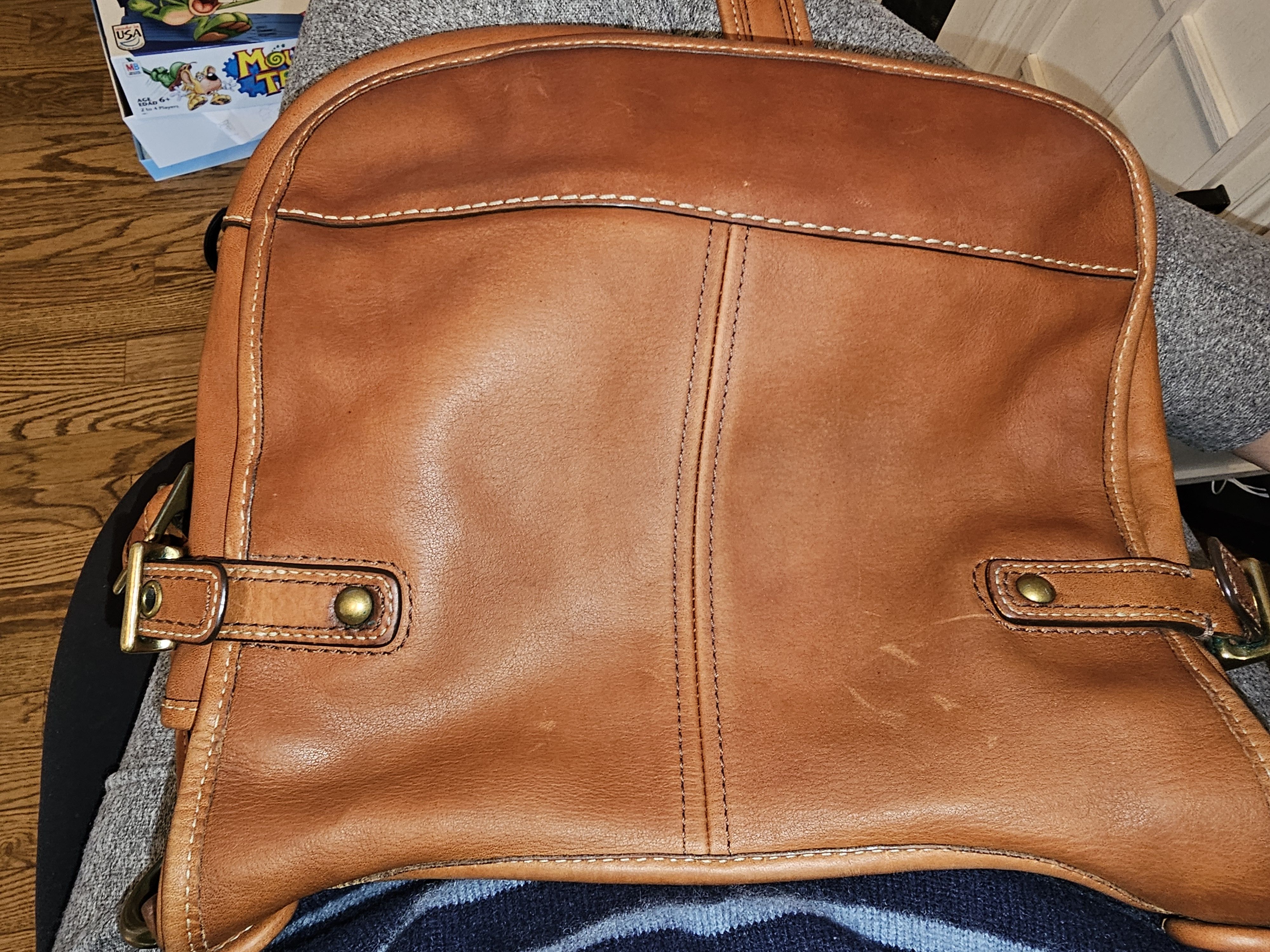 Coach RARE VINTAGE COACH LEGACY BROWN VACHETTA LEATHER HANDBAG Size ONE SIZE - 8 Thumbnail