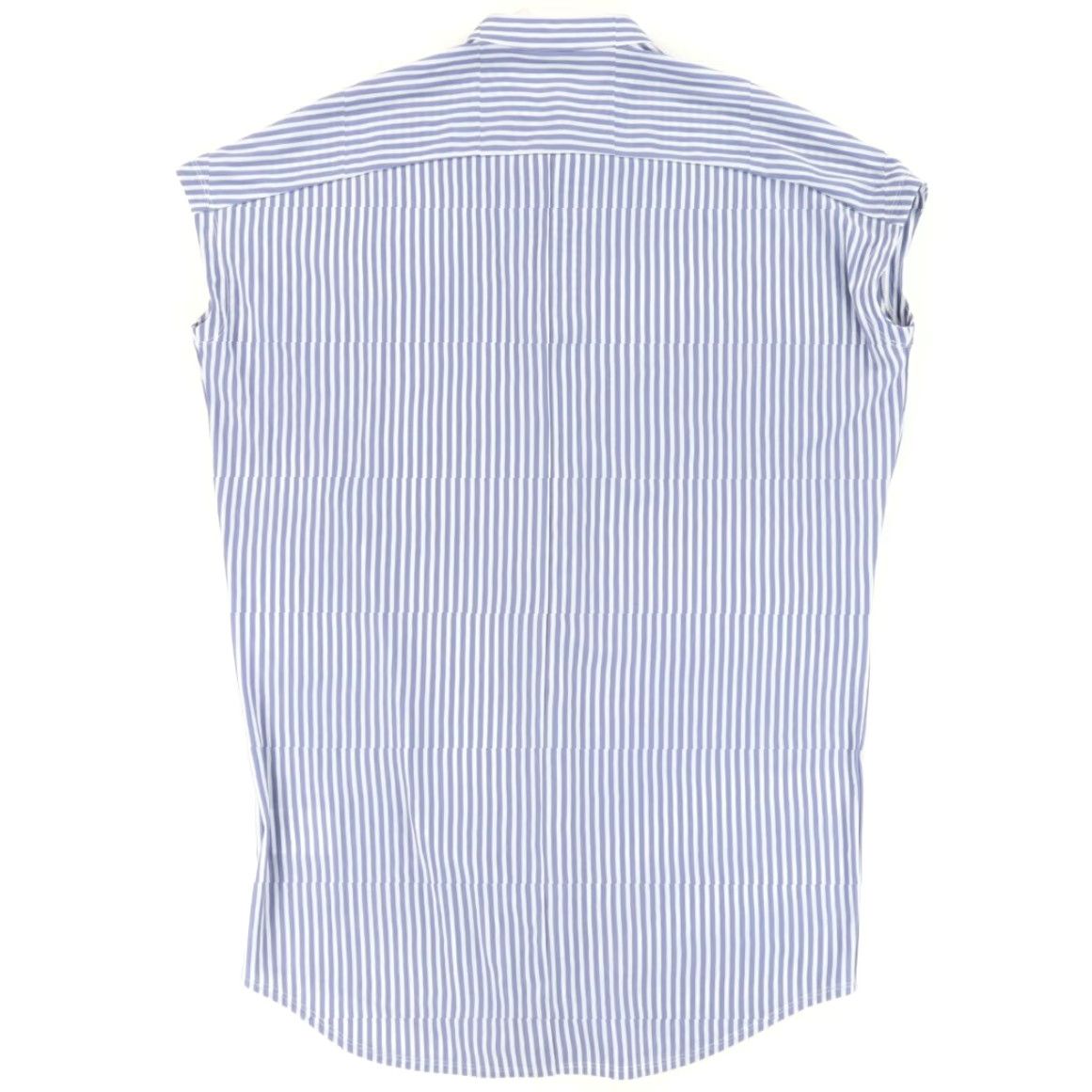 Club Monaco VINTAGE Club Monaco Knit Shirt Dress Robe Striped Blue Women's XS Size XS / US 0-2 / IT 36-38 - 4 Thumbnail