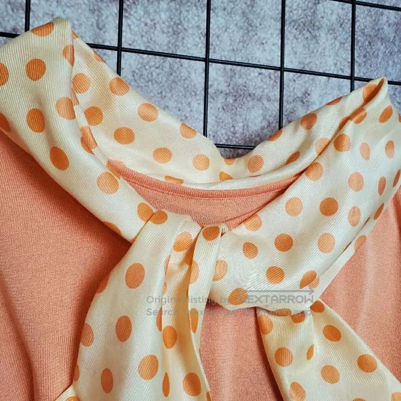 Dior Dior Summer Orange Polka Dot Blouse . Size M / US 6-8 / IT 42-44 - 8 Thumbnail
