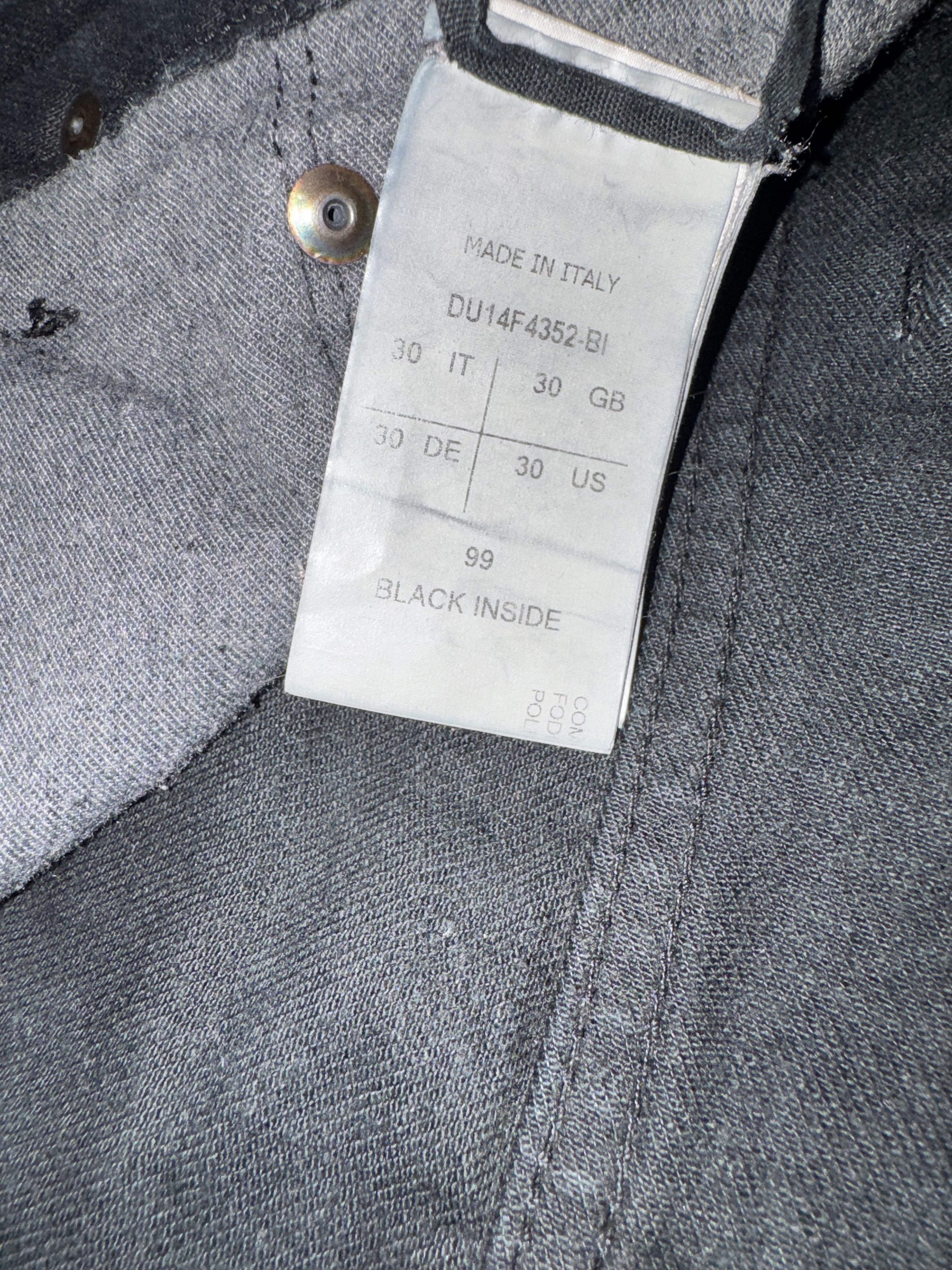 Rick Owens FW14 Rick Owens Berlin Cut Jeans Size US 30 / EU 46 - 4 Thumbnail