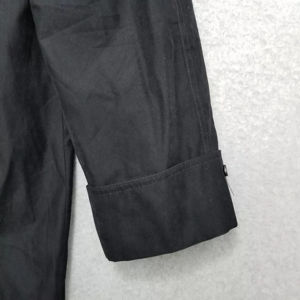 Other Liz Claiborne Parka Jacket Womens Medium Black Buttons Size M / US 6-8 / IT 42-44 - 13 Thumbnail