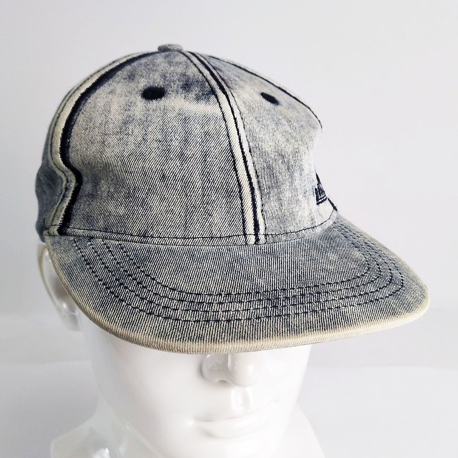 Other Brimmz Acid Wash Denim Snapback Baseball Cap Size ONE SIZE - 1 Thumbnail