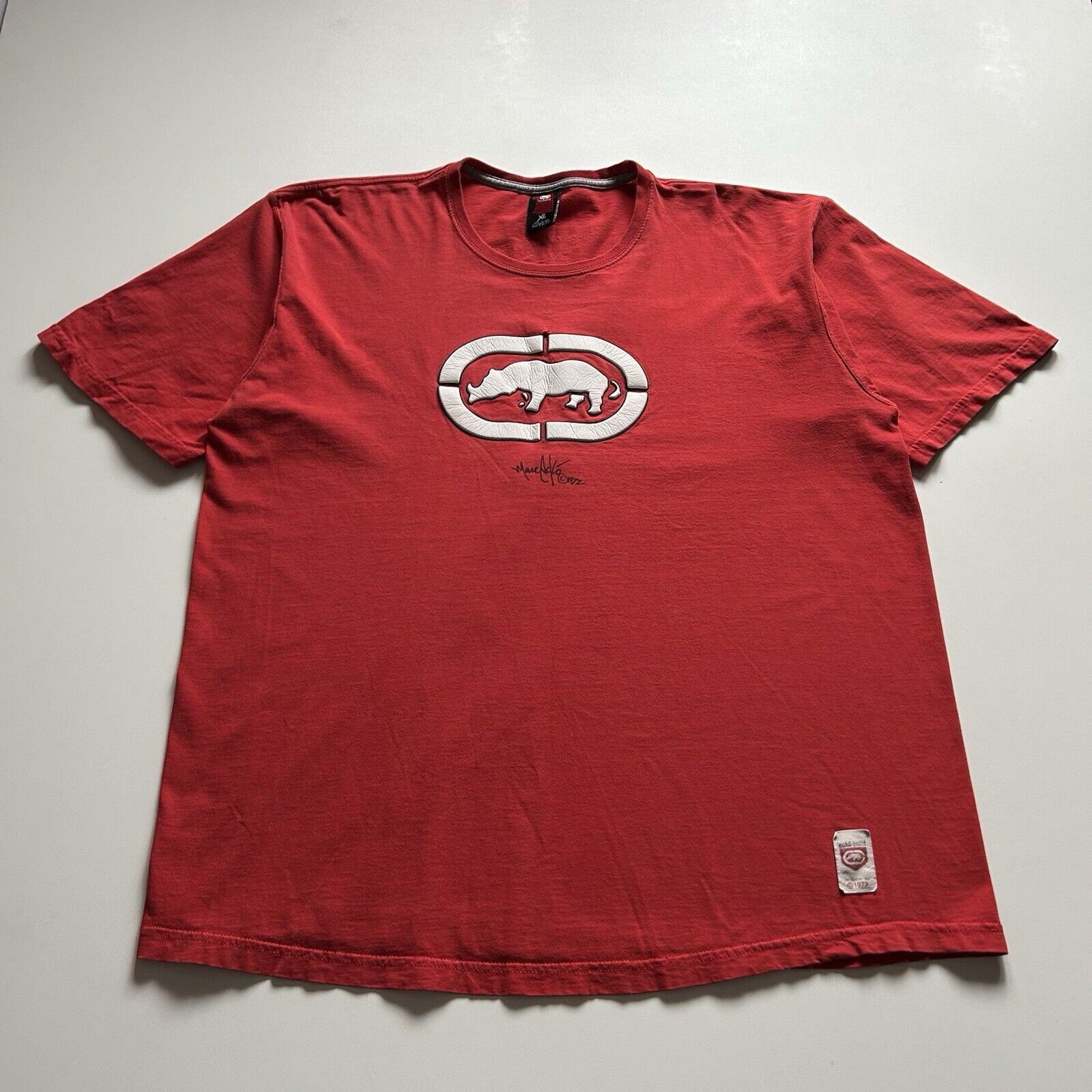 Ecko Unltd. Vintage Y2K Ecko Unltd. Rhino Raised Graphic T Shirt XL Rare Size US XL / EU 56 / 4 - 1 Thumbnail