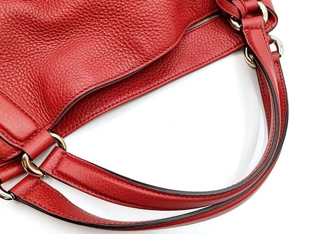 Gucci Gucci Soho Leather Red Shoulder Bag Size ONE SIZE - 5 Thumbnail