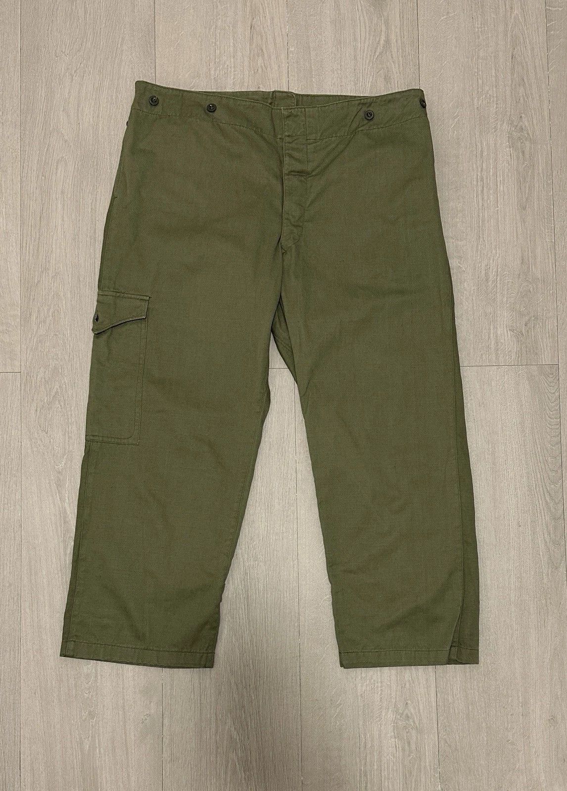 Vintage Vintage Army Militaria Pants Cut Japan Japanise Style Mens Size US 38 / EU 54 - 10 Thumbnail