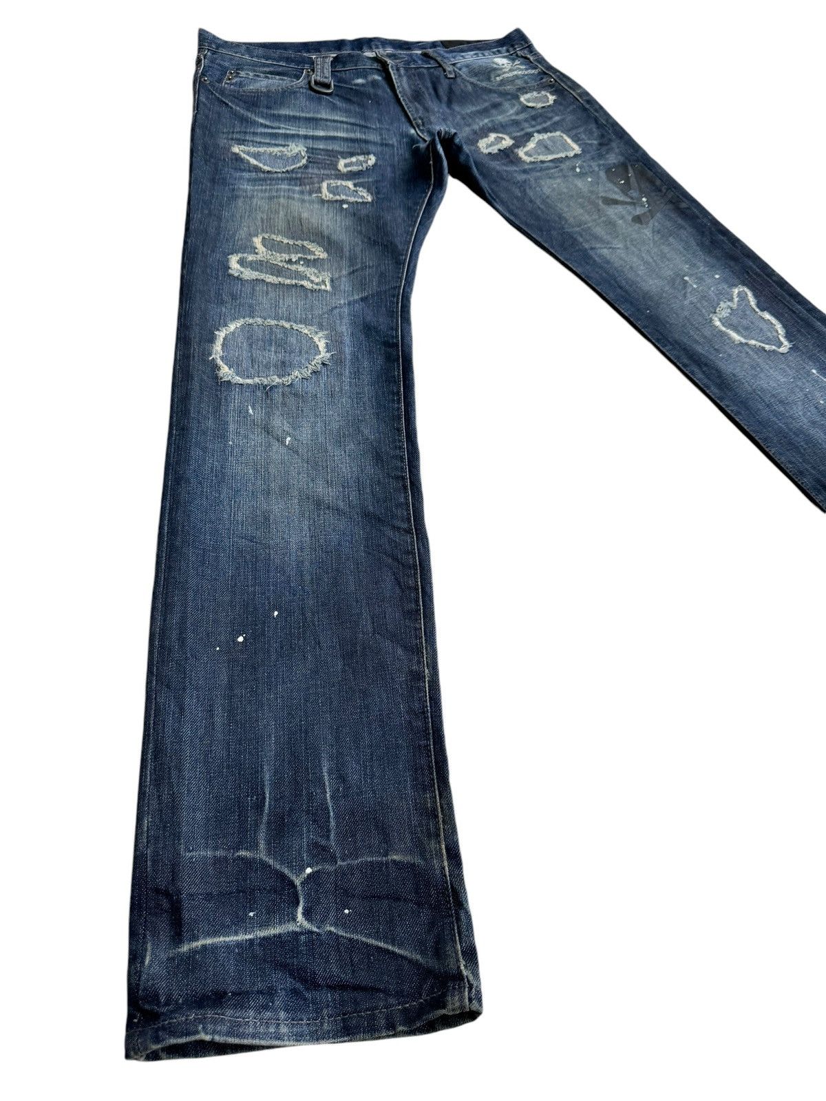 If Six Was Nine ⚡️⚡️Vintage Distressed Roen Mastermind Japanes Brand Size US 34 / EU 50 - 9 Thumbnail