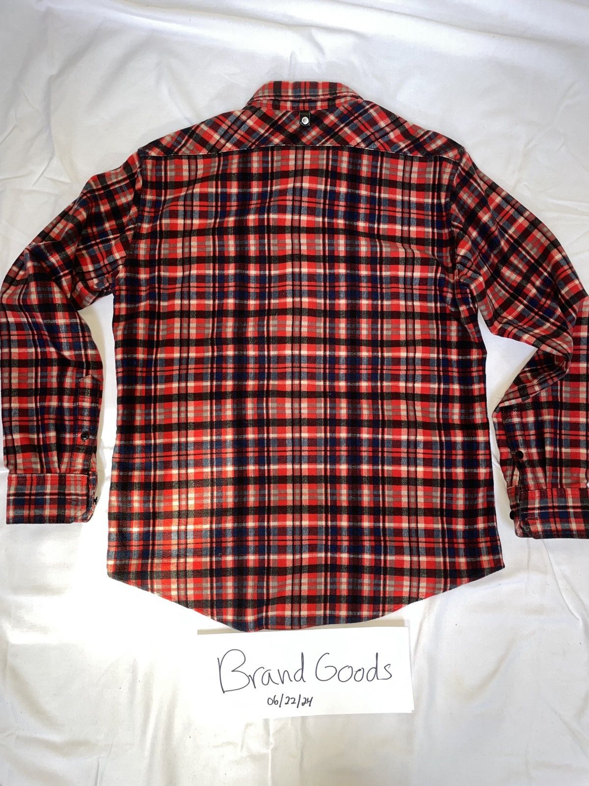Visvim Visvim Plaid Print Long Sleeve Western Shirt Size US M / EU 48-50 / 2 - 4 Thumbnail