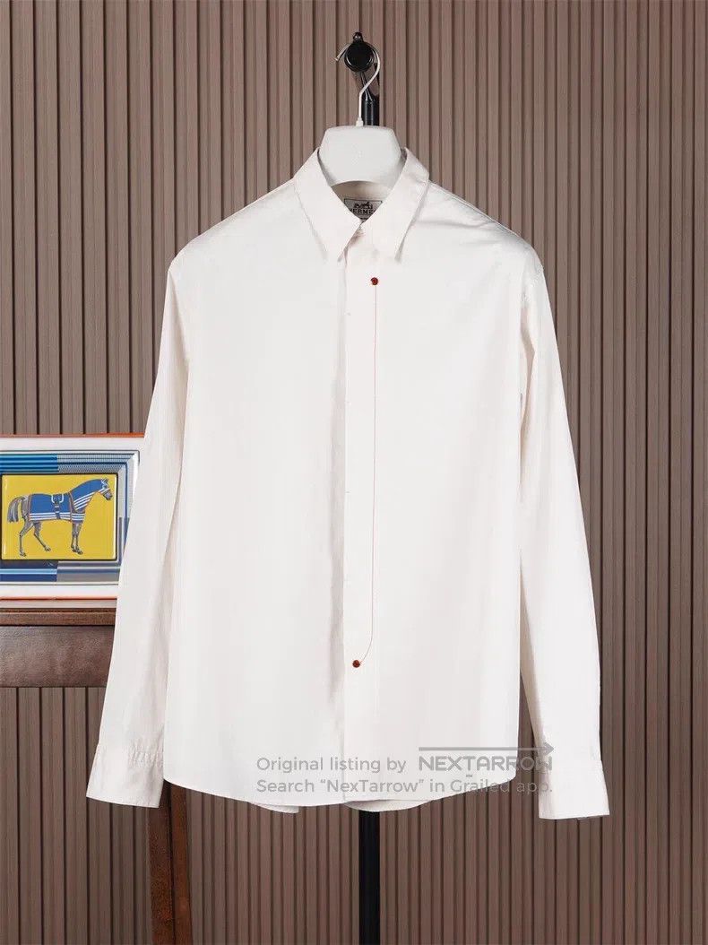 Hermes Hermes size 40 Men's casual shirt Size US XXS / EU 40 - 1 Thumbnail