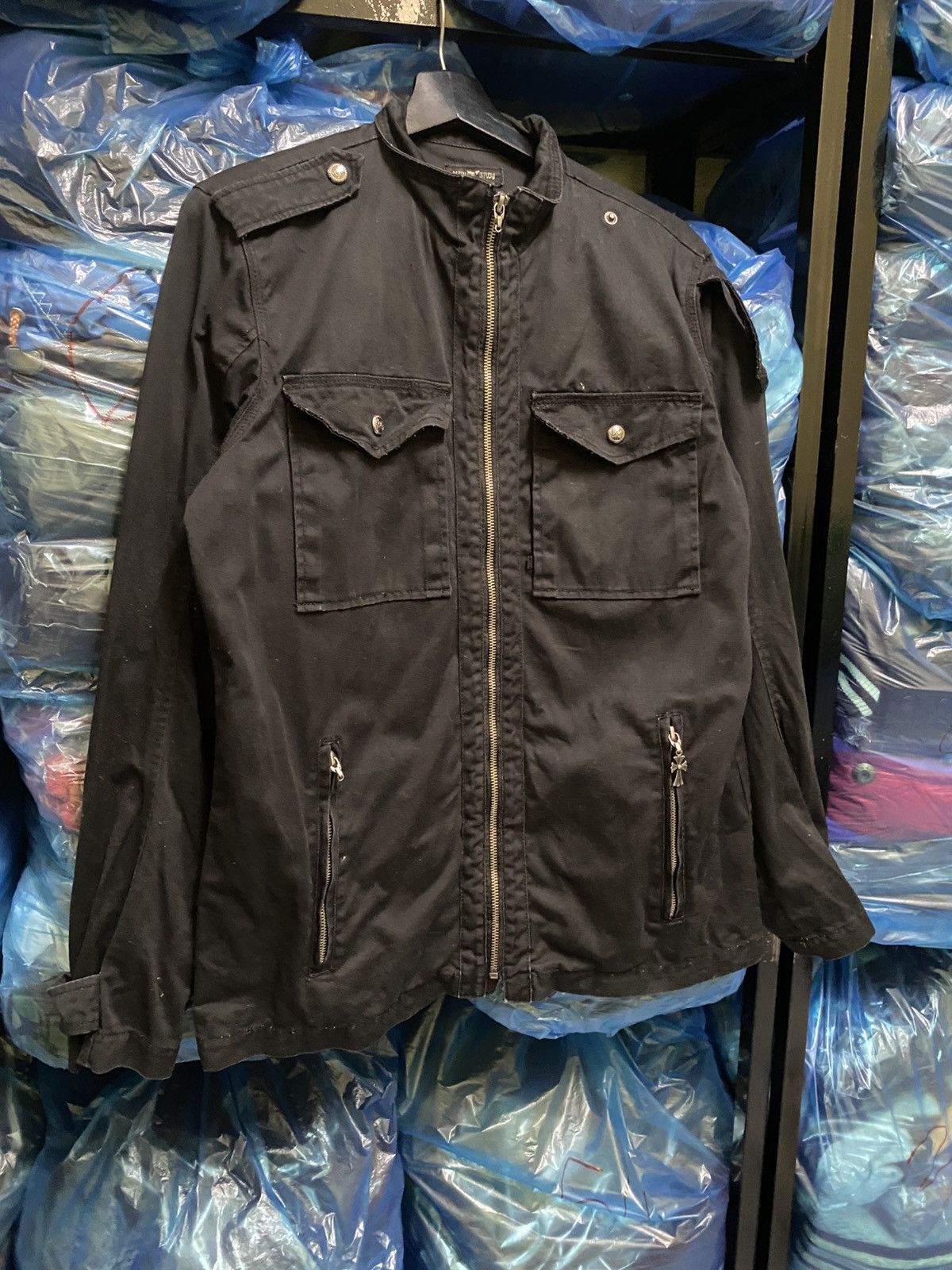 Japanese Brand VINTAGE BATSU STUDIO JAPANESE PUNK STREETWEAR JACKET Size US M / EU 48-50 / 2 - 3 Thumbnail