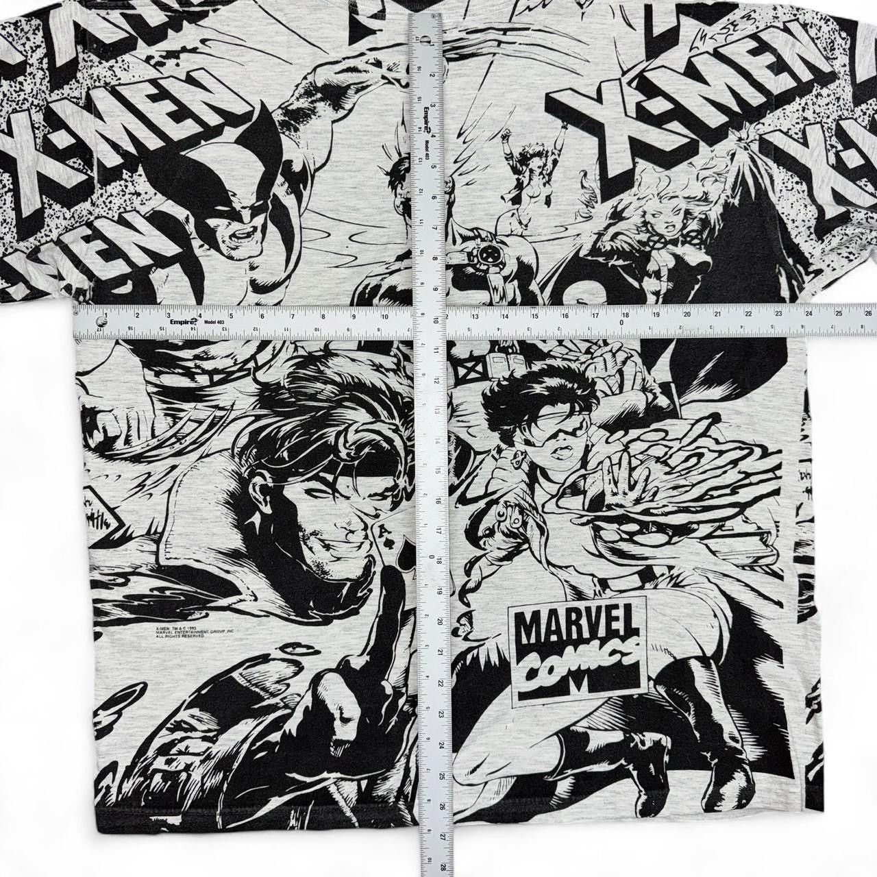Marvel Comics Vintage XMen 1993 Marvel All Over Print Mega T-Shirt Size XL Size US XL / EU 56 / 4 - 7 Thumbnail