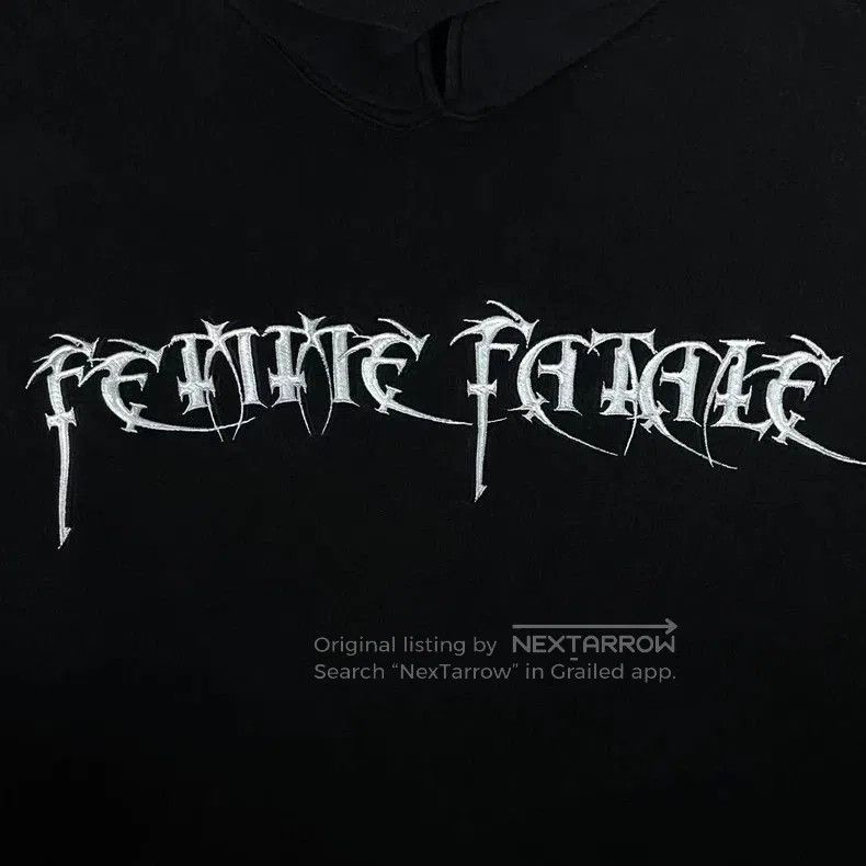 Balenciaga Balenciaga Distressed Logo Hooded Cape Sweatshirt. Size US L / EU 52-54 / 3 - 4 Thumbnail