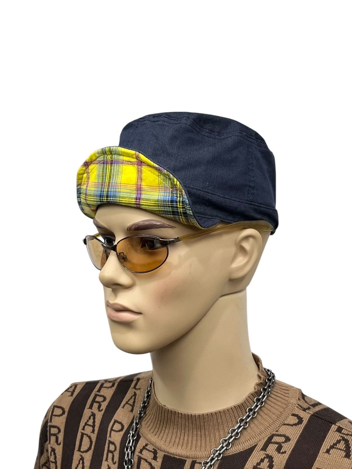 Montbell Montbell Reversible Cap Cotton / Madras Plaid Hype Japan Size ONE SIZE - 9 Thumbnail