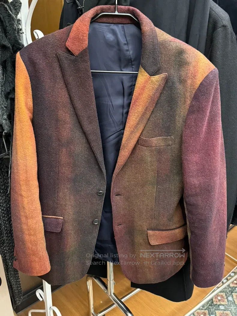 Needles Needles size M Wool printed suit jacket Size 46R - 3 Thumbnail