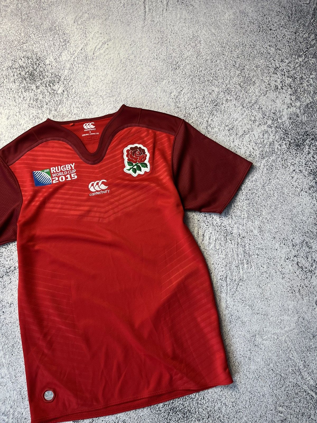 Vintage Canterbury England Rugby Jersey World Cup 2015 Authentic Size US S / EU 44-46 / 1 - 4 Thumbnail