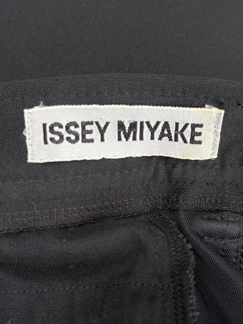 Issey Miyake Issey Miyake size:m Black zipper suit jacket Size 34S - 3 Thumbnail