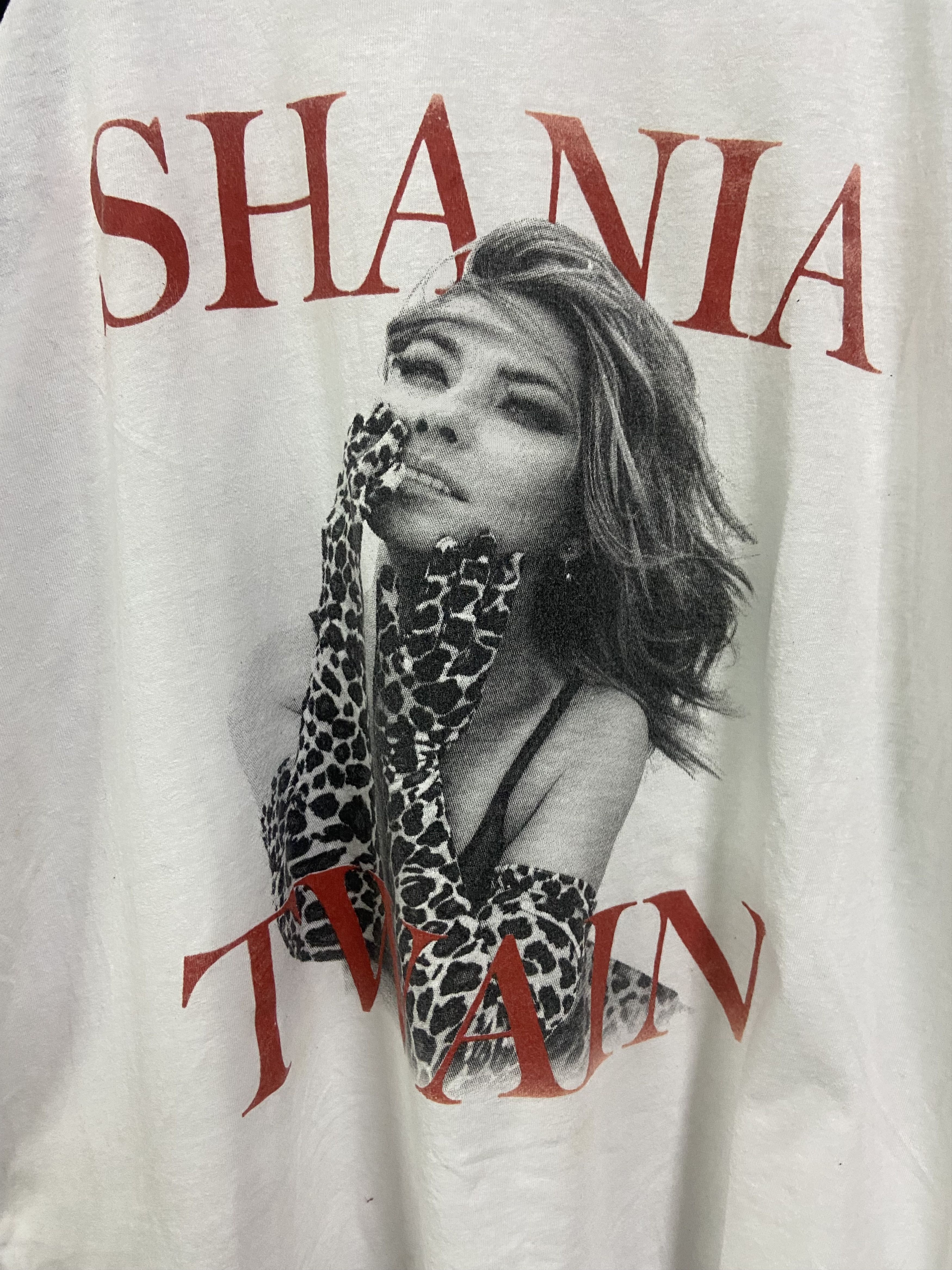 Band Tees × Vintage Shania Twain World Tour Tee Size US L / EU 52-54 / 3 - 2 Thumbnail