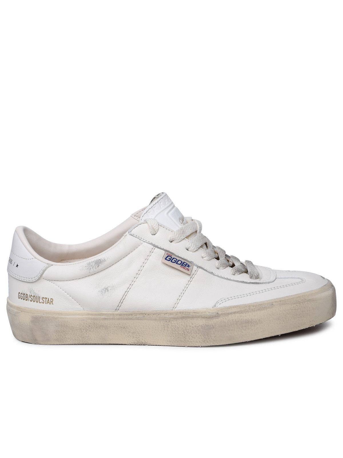 image of Golden Goose 'soul Star' White Leather Sneakers, Men's (Size 7)