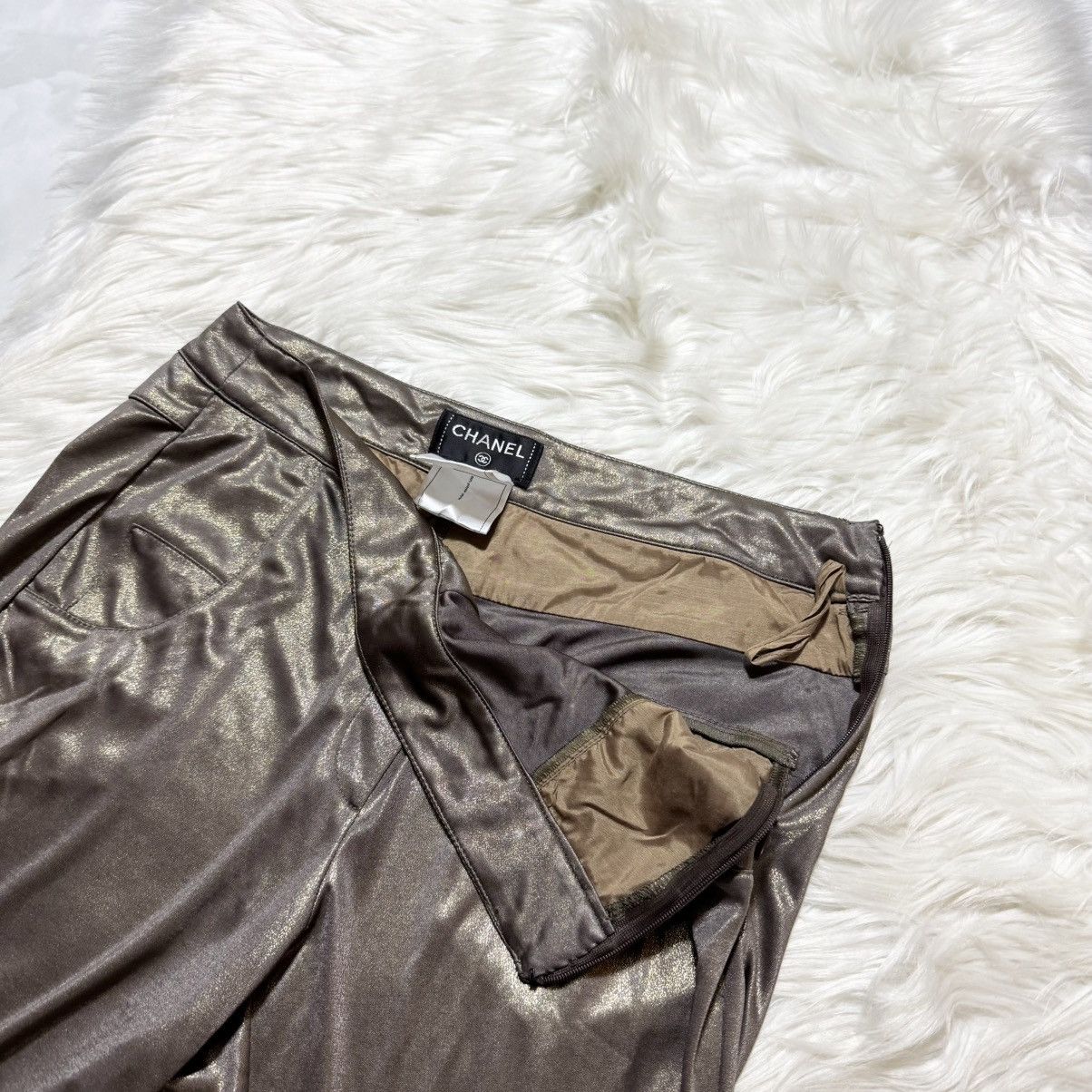 Chanel COCO decoration super stretch pants leggings