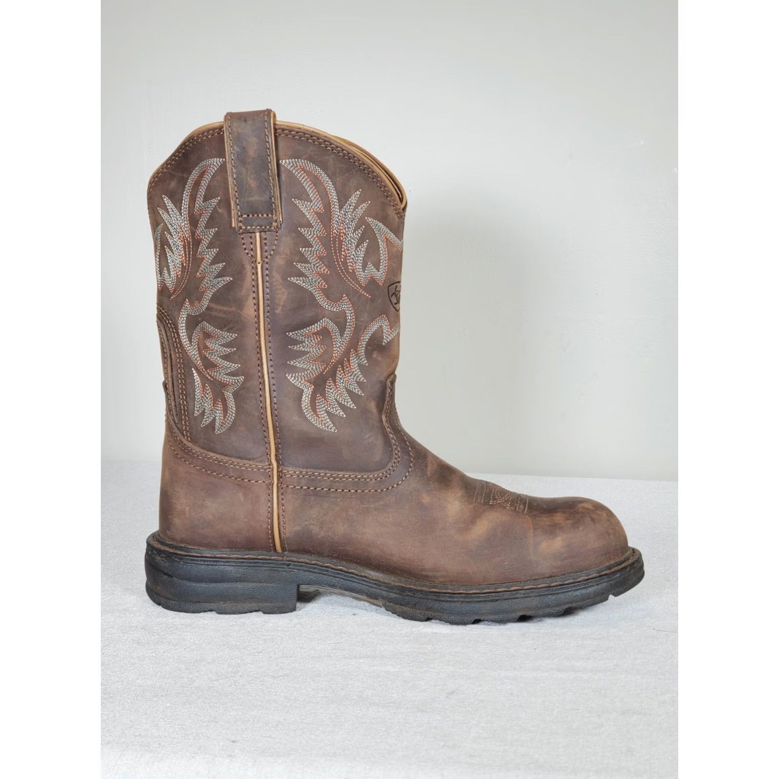 Ariat ARIAT Tracey Composite Toe Work Boots Dusted Brown Leather 10008634 Women's US 10 B Size US 10 / IT 40 - 4 Thumbnail