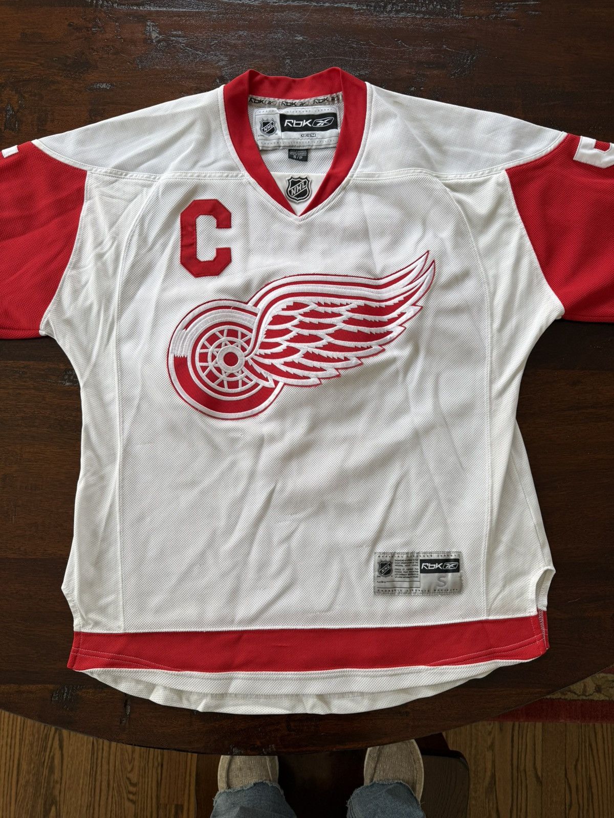 Reebok Detroit Red Wings Jersey-Niklas Lidstrom Size US S / EU 44-46 / 1 - 1 Thumbnail