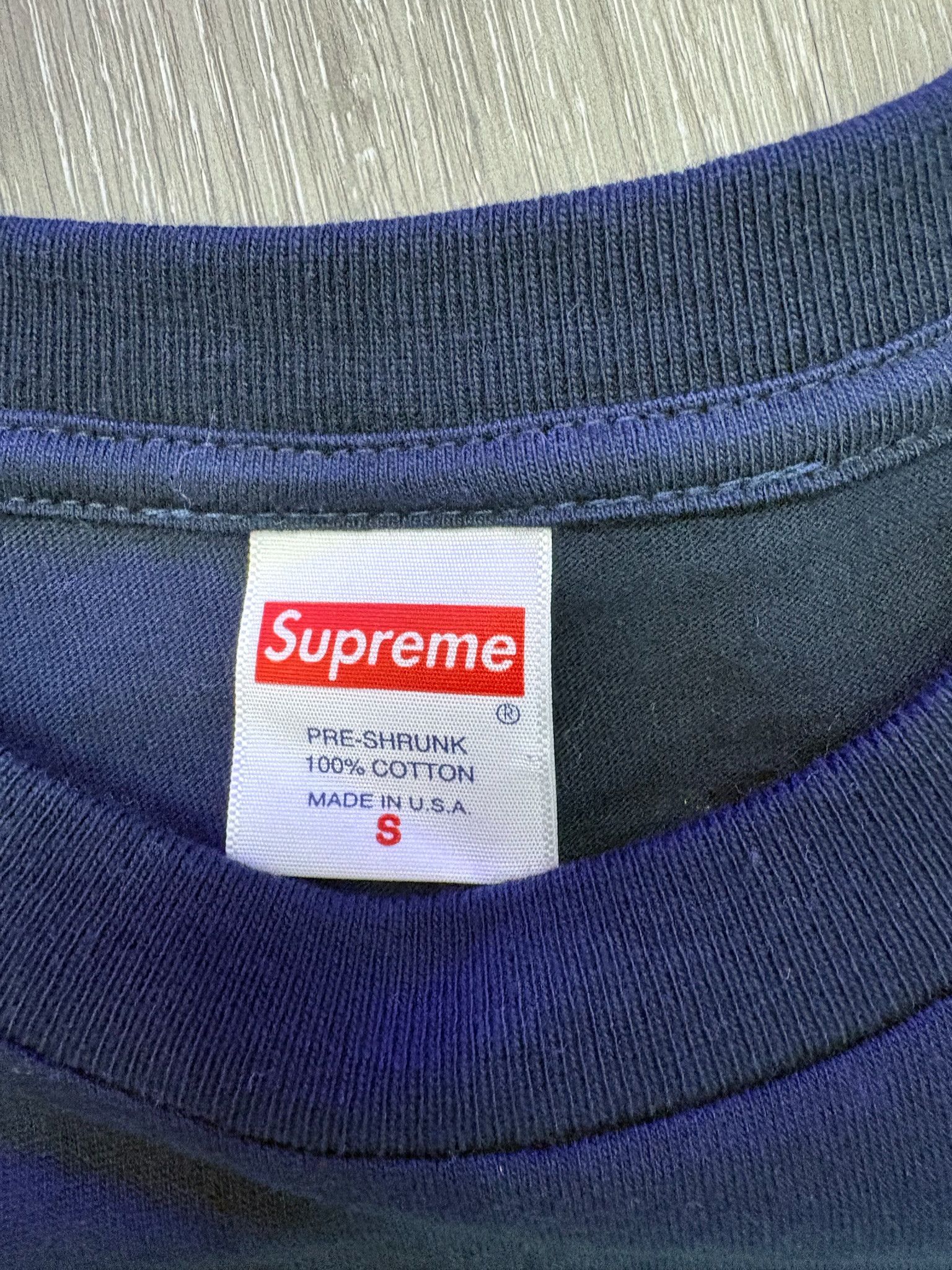 Supreme Supreme "The Killer Trust" Tee (Navy) Size US S / EU 44-46 / 1 - 3 Thumbnail