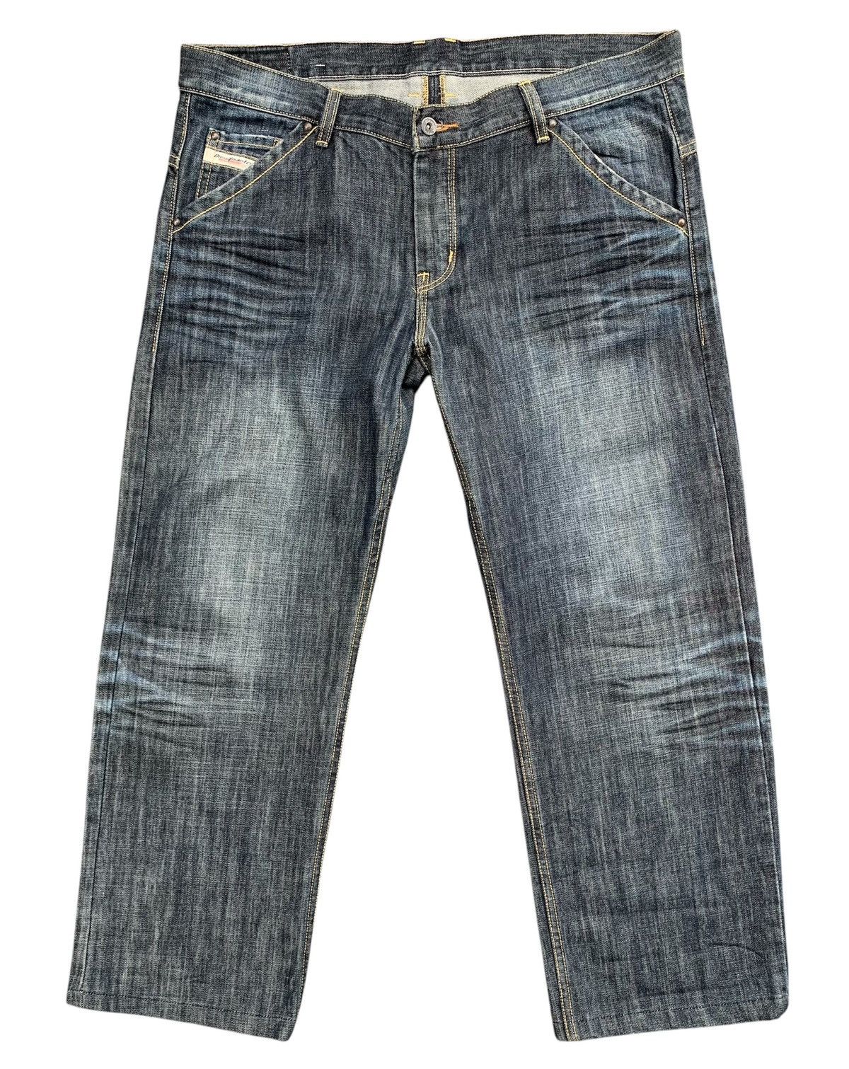 Diesel Rare.. Diesel Buckle Back Denim Jeans Pants Size US 40 / EU 56 - 2 Thumbnail