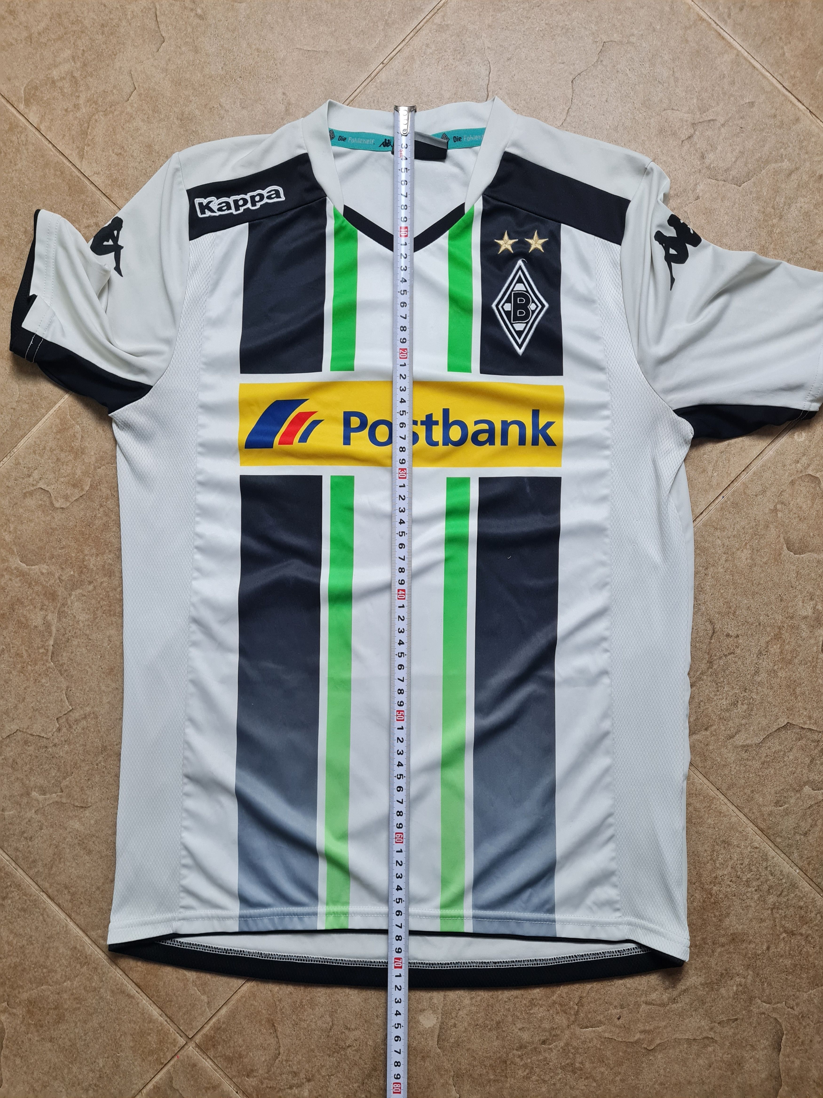 Kappa KAPPA BORUSSIA MONCHENGLADBACH 2015/2016 HOME FOOTBALL SHIRT Size US S / EU 44-46 / 1 - 10 Thumbnail